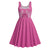 New Zealand Custom Midi Dress Fire Basketball Maori Tribal Pink - Polynesian Pride