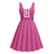 New Zealand Custom Midi Dress Fire Basketball Maori Tribal Pink - Polynesian Pride