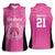 New Zealand Custom Women Sleeveless Polo Shirt Fire Basketball Maori Tribal Pink - Polynesian Pride