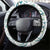 New Zealand Aotearoa Steering Wheel Cover Green Maori Paua Shell Indigenous - Polynesian Pride