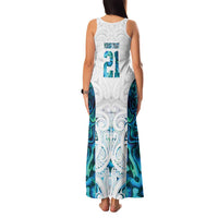 Custom New Zealand Aotearoa Family Matching Tank Maxi Dress and Hawaiian Shirt Maori Paua Shell Indigenous LT9 - Polynesian Pride