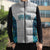 Custom New Zealand Aotearoa Sleeveless Puffer Jacket Maori Paua Shell Indigenous - Polynesian Pride