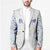 Custom New Zealand Aotearoa Blazer Purple Maori Paua Shell Indigenous - Polynesian Pride