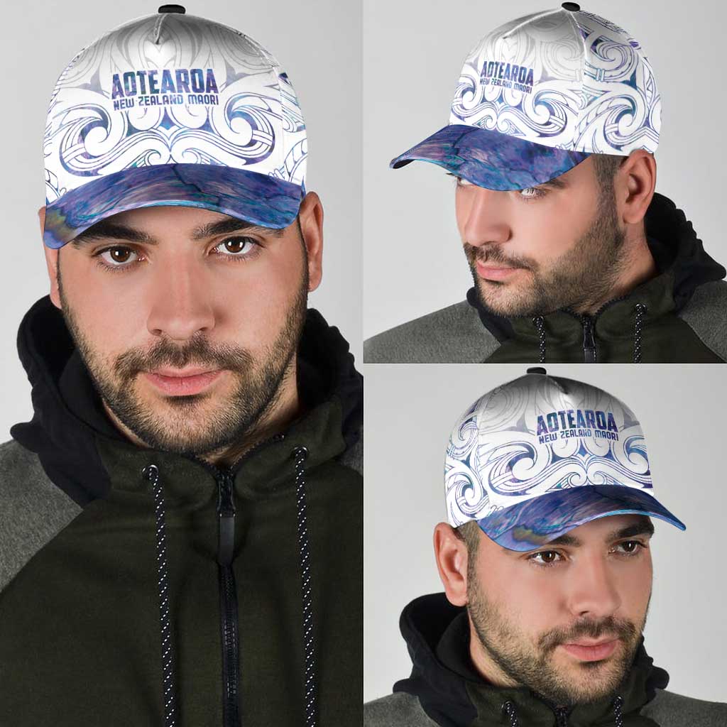 New Zealand Aotearoa Classic Cap Purple Maori Papua Shell Indigenous - Polynesian Pride