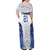 Custom New Zealand Aotearoa Family Matching Off Shoulder Maxi Dress and Hawaiian Shirt Purple Maori Paua Shell Indigenous - Polynesian Pride