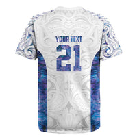 Custom New Zealand Aotearoa Rugby Jersey Purple Maori Paua Shell Indigenous LT9 - Polynesian Pride