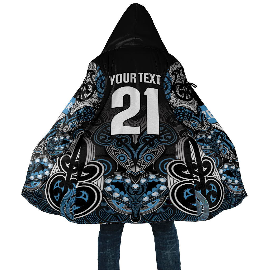 World Cricket Custom New Zealand Cloak Kia kaha nga Potae Pango LT9 Unisex Black - Polynesian Pride