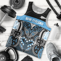 World Cricket Custom New Zealand Men Tank Top Kia kaha nga Potae Pango LT9 - Polynesian Pride