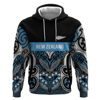 World Cricket Custom New Zealand Zip Hoodie Kia kaha nga Potae Pango LT9 Pullover Hoodie Black - Polynesian Pride