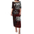 Your Matter Suicide Prevention Puletasi Red Polynesian Tribal LT9 Long Dress Red - Polynesian Pride