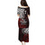 Your Matter Suicide Prevention Puletasi Red Polynesian Tribal LT9 - Polynesian Pride