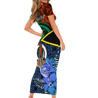 personalised-tafea-day-short-sleeve-bodycon-dress-vanuatu-sand-drawing-with-polynesian-pattern