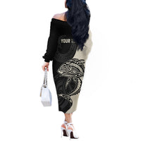 personalised-polynesia-fishing-off-the-shoulder-long-sleeve-dress-with-maori-hei-matau-fish-hook-gold-art