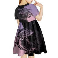 personalised-polynesia-fishing-kid-short-sleeve-dress-with-maori-hei-matau-fish-hook-pastel-art