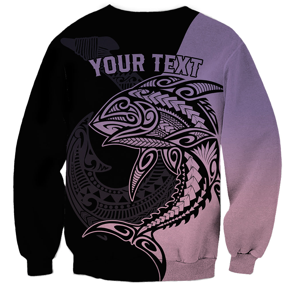 personalised-polynesia-fishing-sweatshirt-with-maori-hei-matau-fish-hook-pastel-art