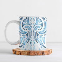 Maori Rugby Custom Ngaru Mangopare Ceramic Mug Kahui Whetu Niho Taniwha Motif LT9 Galaxy - Polynesian Pride
