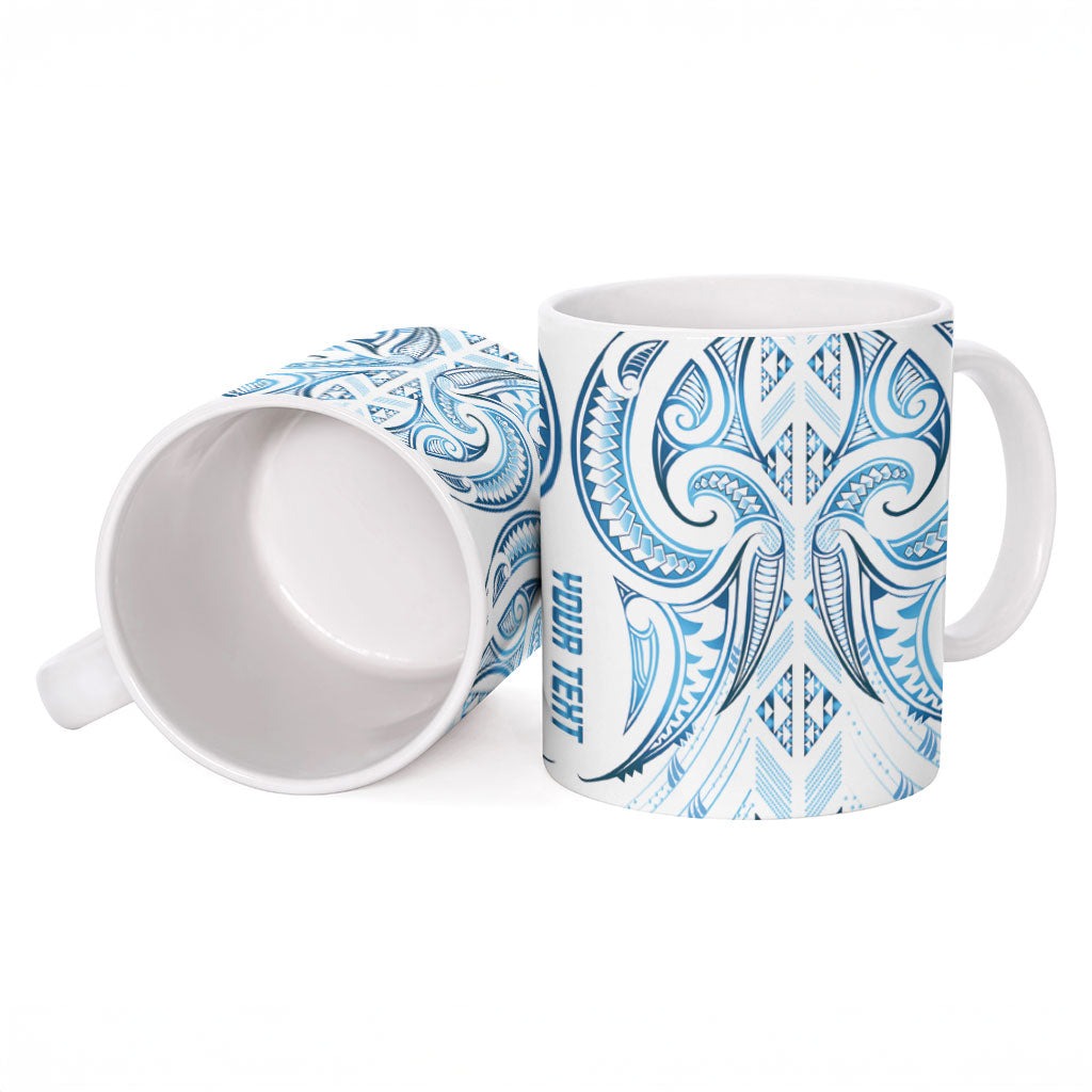 Maori Rugby Custom Ngaru Mangopare Ceramic Mug Kahui Whetu Niho Taniwha Motif LT9 - Polynesian Pride