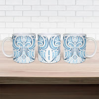 Maori Rugby Custom Ngaru Mangopare Ceramic Mug Kahui Whetu Niho Taniwha Motif LT9 - Polynesian Pride