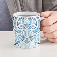 Maori Rugby Custom Ngaru Mangopare Ceramic Mug Kahui Whetu Niho Taniwha Motif LT9 - Polynesian Pride