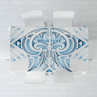 Maori Rugby Custom Ngaru Mangopare Tablecloth Kahui Whetu Niho Taniwha Motif LT9 Galaxy - Polynesian Pride
