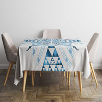 Maori Rugby Custom Ngaru Mangopare Tablecloth Kahui Whetu Niho Taniwha Motif LT9 - Polynesian Pride