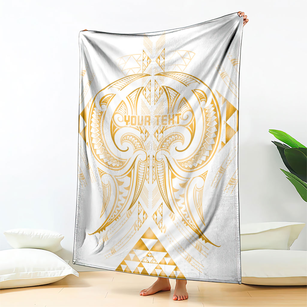 Maori Rugby Custom Ngaru Mangopare Blanket Koura Niho Taniwha Motif LT9 - Polynesian Pride