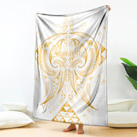 Maori Rugby Custom Ngaru Mangopare Blanket Koura Niho Taniwha Motif LT9 - Polynesian Pride