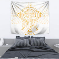 Maori Rugby Custom Ngaru Mangopare Tapestry Koura Niho Taniwha Motif LT9 - Polynesian Pride