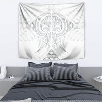 Maori Rugby Custom Ngaru Mangopare Tapestry Kiwikiwi Niho Taniwha Motif LT9 - Polynesian Pride