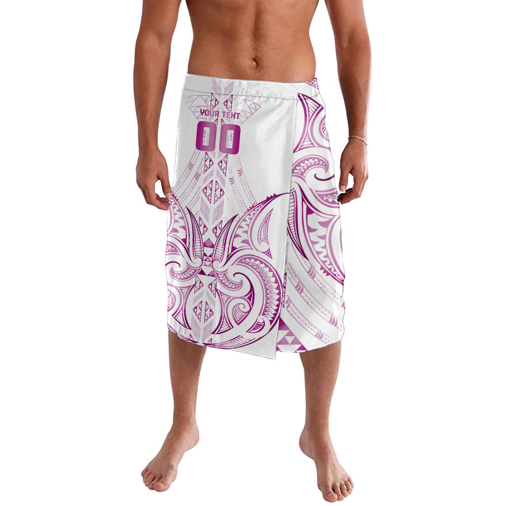 Maori Rugby Custom Ngaru Mangopare Lavalava Mawhero Niho Taniwha Motif LT9 Pink - Polynesian Pride