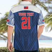 Custom Rugby Toa Samoa Hawaiian Shirt Samoa mo Samoa Island Warrior Pride - Polynesian Pride