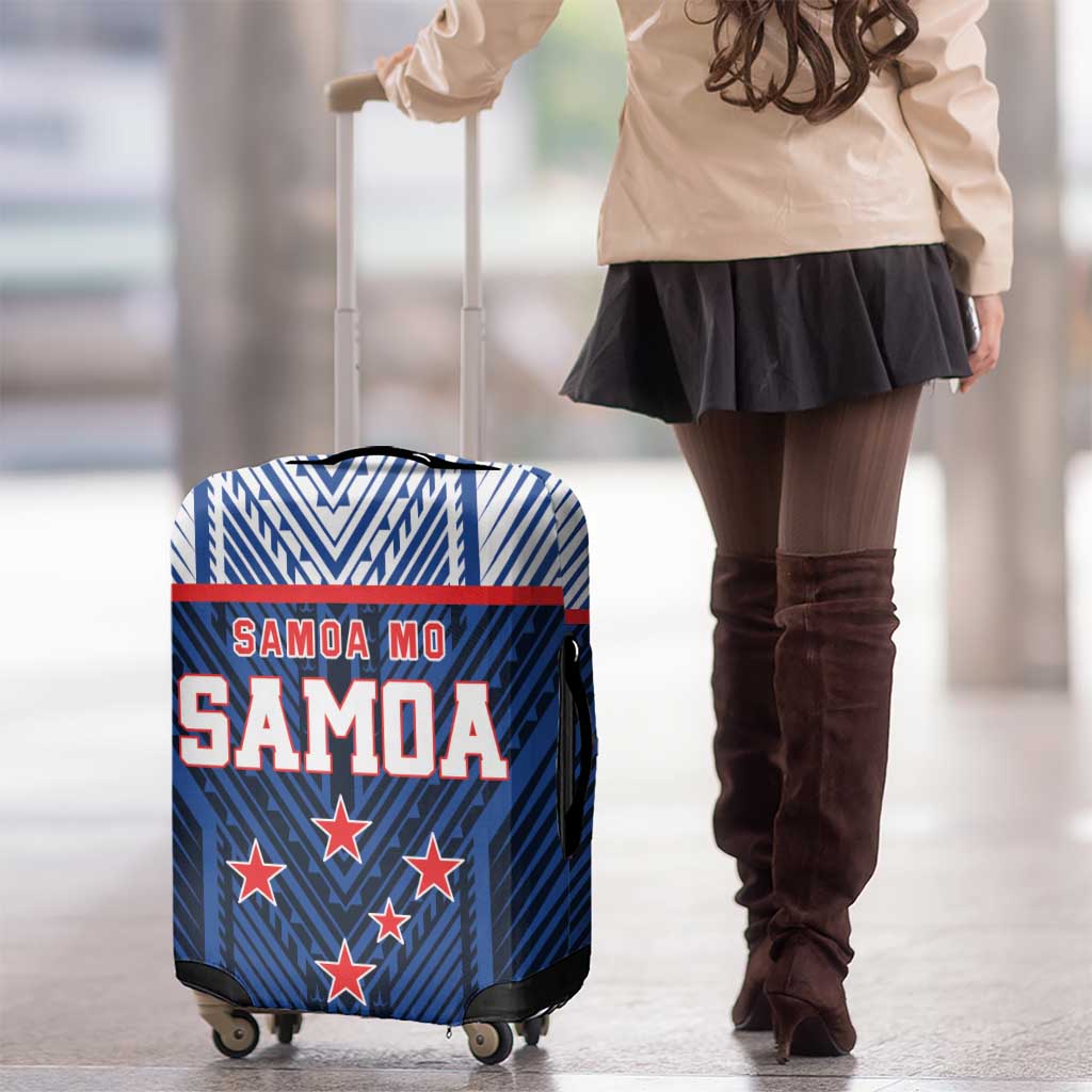Rugby Toa Samoa Luggage Cover Samoa mo Samoa Island Warrior Pride - Polynesian Pride