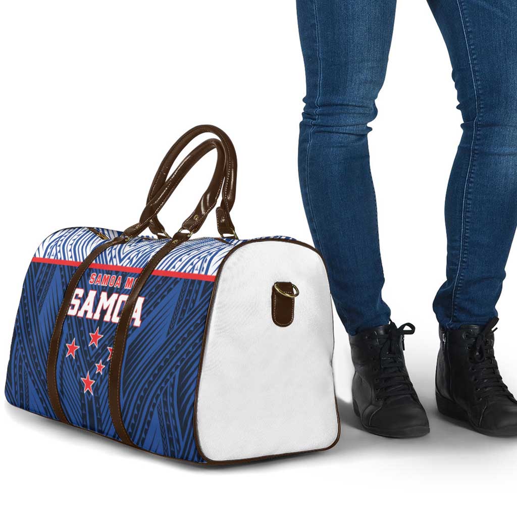 Rugby Toa Samoa Travel Bag Samoa mo Samoa Island Warrior Pride - Polynesian Pride