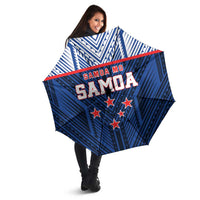Rugby Toa Samoa Umbrella Samoa mo Samoa Island Warrior Pride - Polynesian Pride
