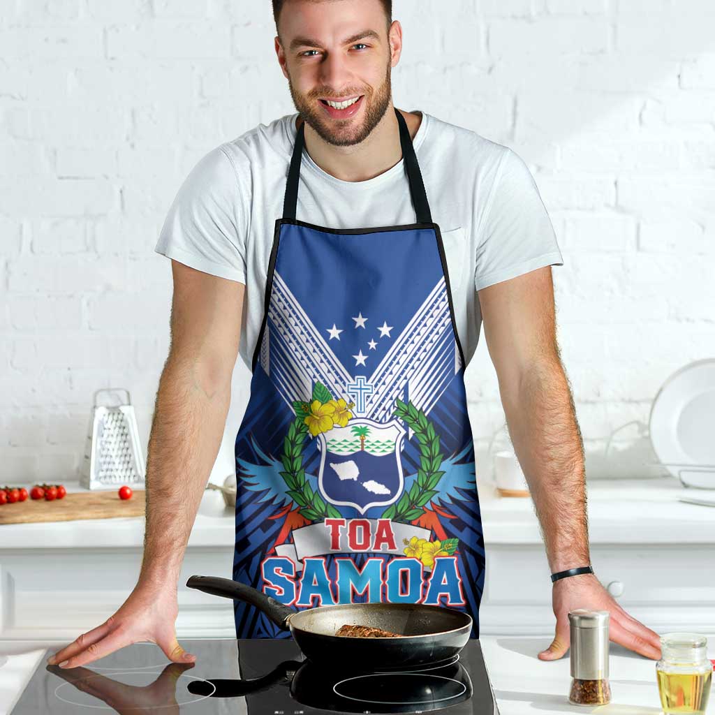 Rugby Toa Samoa Apron Samoa mo Samoa Strength in Tatau - Polynesian Pride