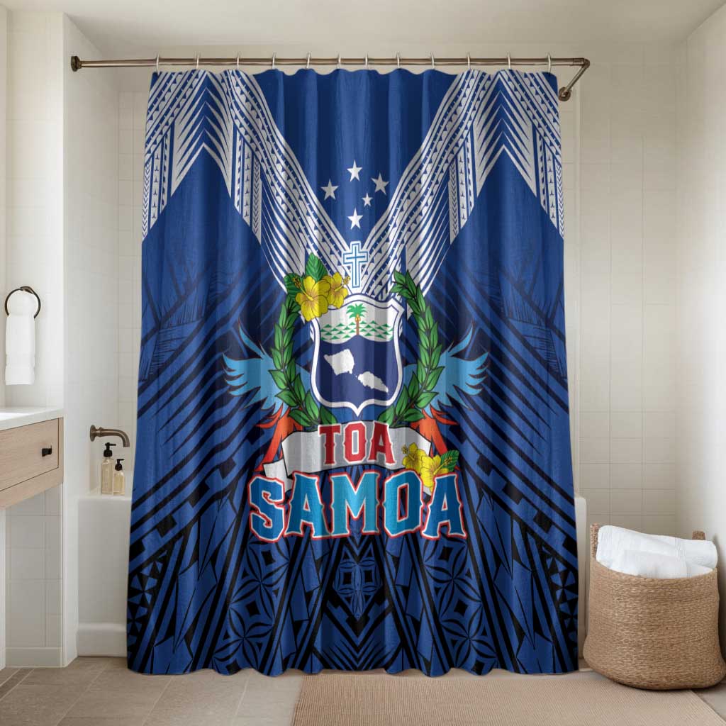 Rugby Toa Samoa Bathroom Set Samoa mo Samoa Strength in Tatau - Polynesian Pride