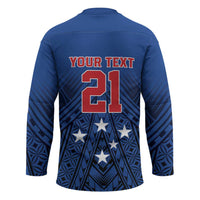 Custom Rugby Toa Samoa Hockey Jersey Samoa mo Samoa Strength in Tatau - Polynesian Pride