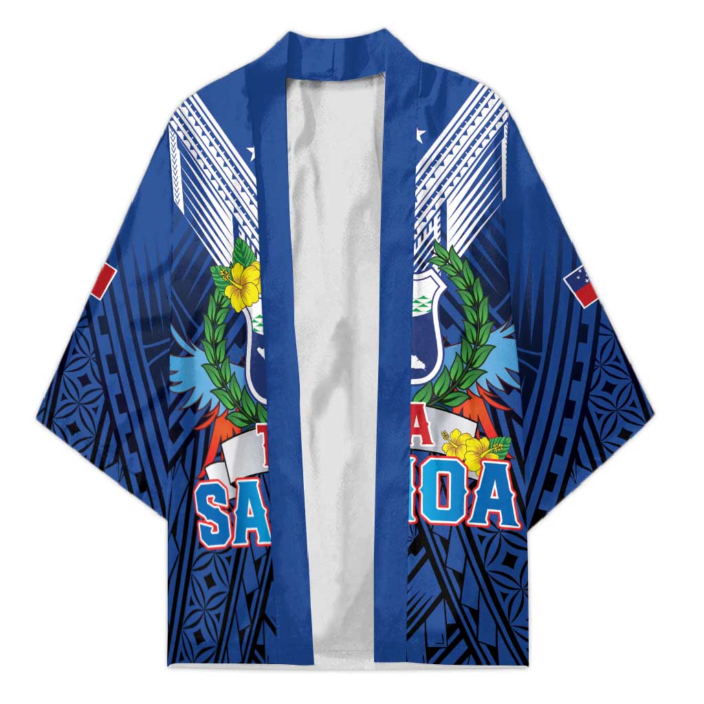 Custom Rugby Toa Samoa Kimono Samoa mo Samoa Strength in Tatau - Polynesian Pride