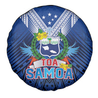 Rugby Toa Samoa Spare Tire Cover Samoa mo Samoa Strength in Tatau - Polynesian Pride