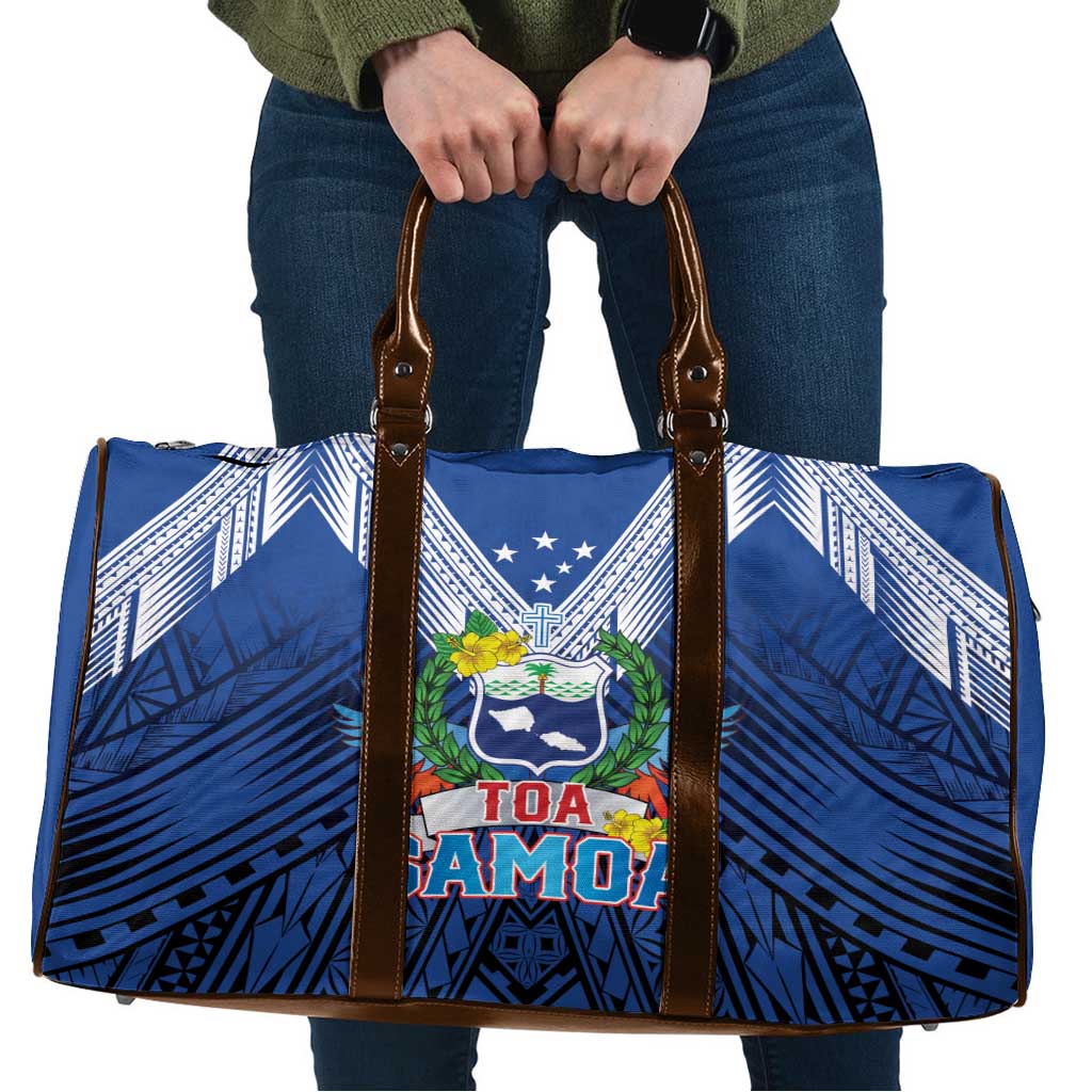 Rugby Toa Samoa Travel Bag Samoa mo Samoa Strength in Tatau - Polynesian Pride