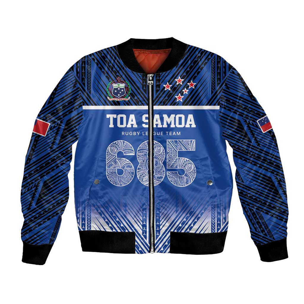 Toa Samoa 685 Bomber Jacket Uso Aso Uma For Life For Samoa - Polynesian Pride