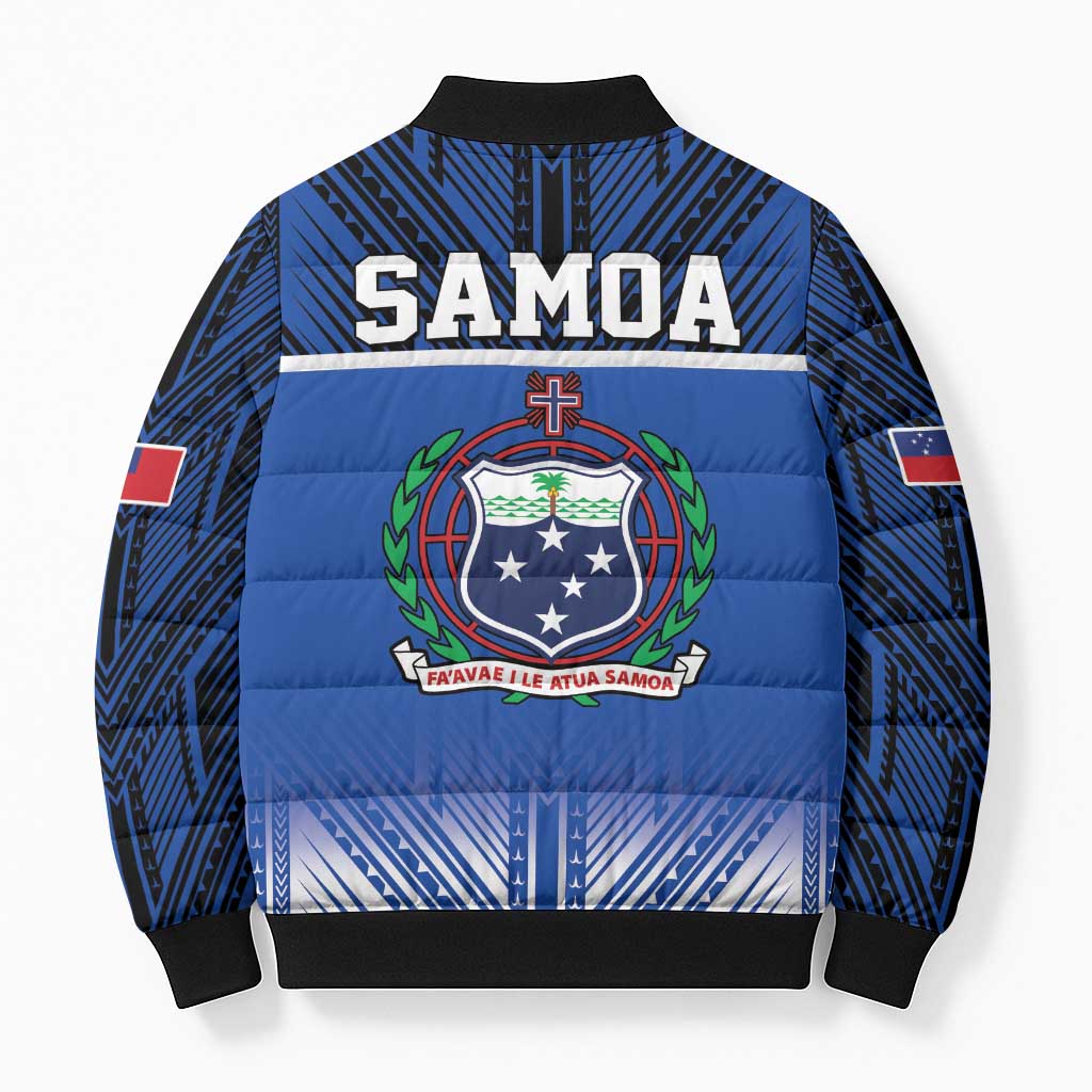 Toa Samoa 685 Bomber Puffer Jacket Uso Aso Uma For Life For Samoa - Polynesian Pride