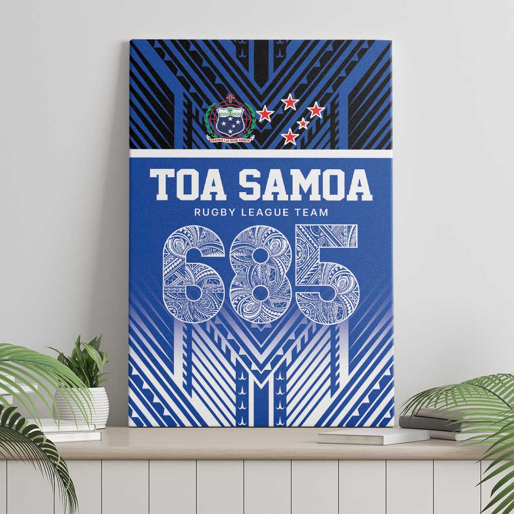 Toa Samoa 685 Canvas Wall Art Uso Aso Uma For Life For Samoa - Polynesian Pride