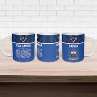 Toa Samoa 685 Ceramic Mug Uso Aso Uma For Life For Samoa - Polynesian Pride