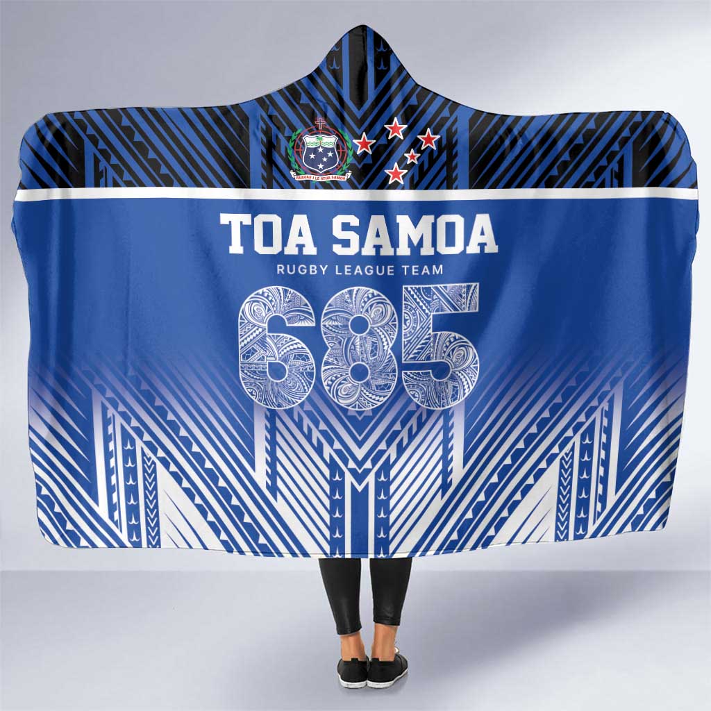 Toa Samoa 685 Hooded Blanket Uso Aso Uma For Life For Samoa - Polynesian Pride