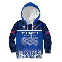 Toa Samoa 685 Kid Hoodie Uso Aso Uma For Life For Samoa - Polynesian Pride