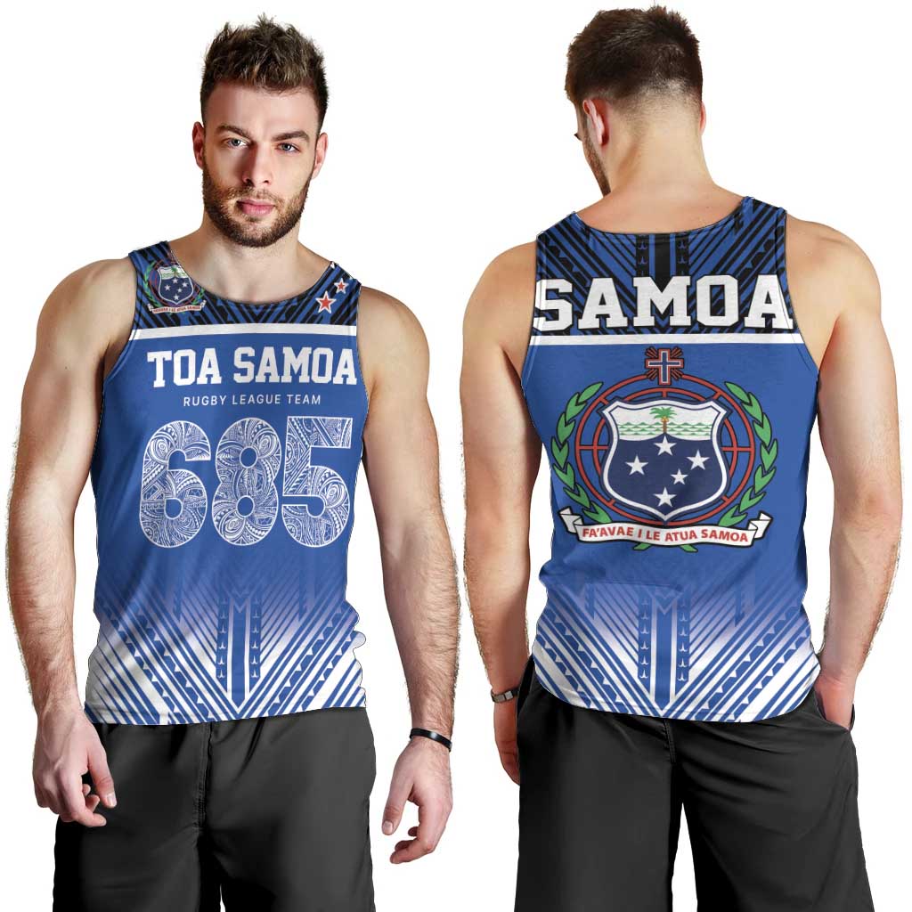 Toa Samoa 685 Men Tank Top Uso Aso Uma For Life For Samoa - Polynesian Pride