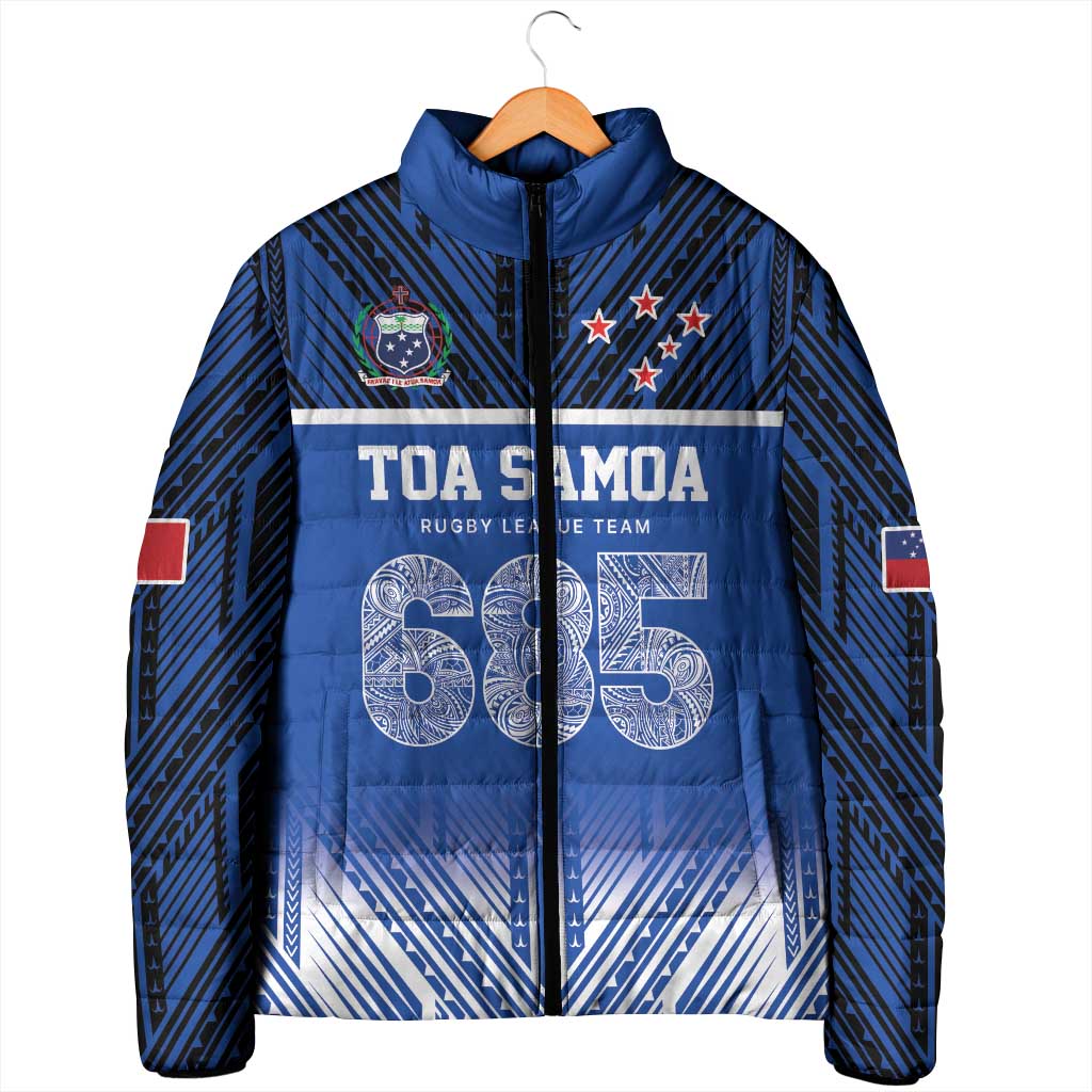 Toa Samoa 685 Padded Jacket Uso Aso Uma For Life For Samoa - Polynesian Pride