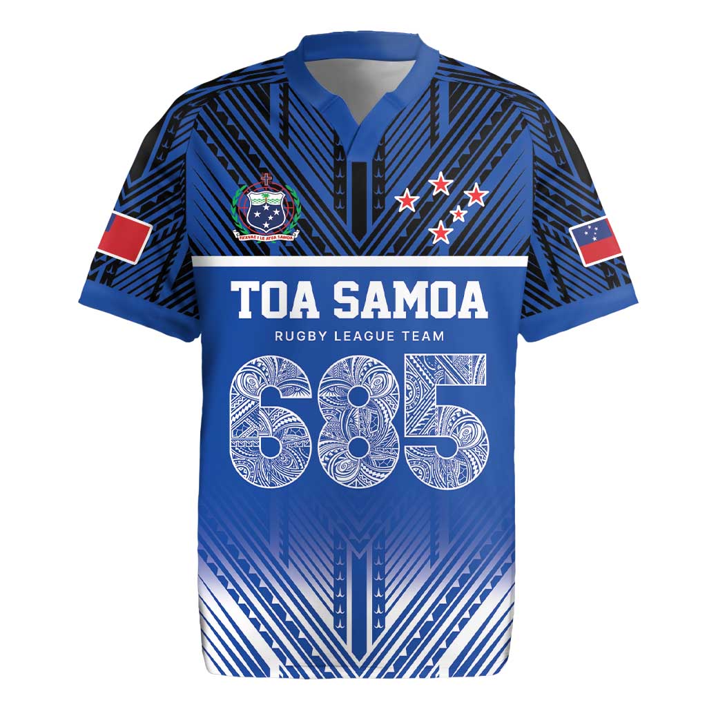 Toa Samoa 685 Rugby Jersey Uso Aso Uma For Life For Samoa - Polynesian Pride