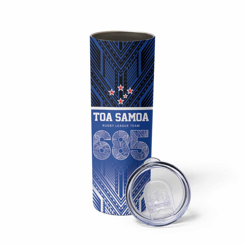 Toa Samoa 685 Skinny Tumbler Uso Aso Uma For Life For Samoa - Polynesian Pride